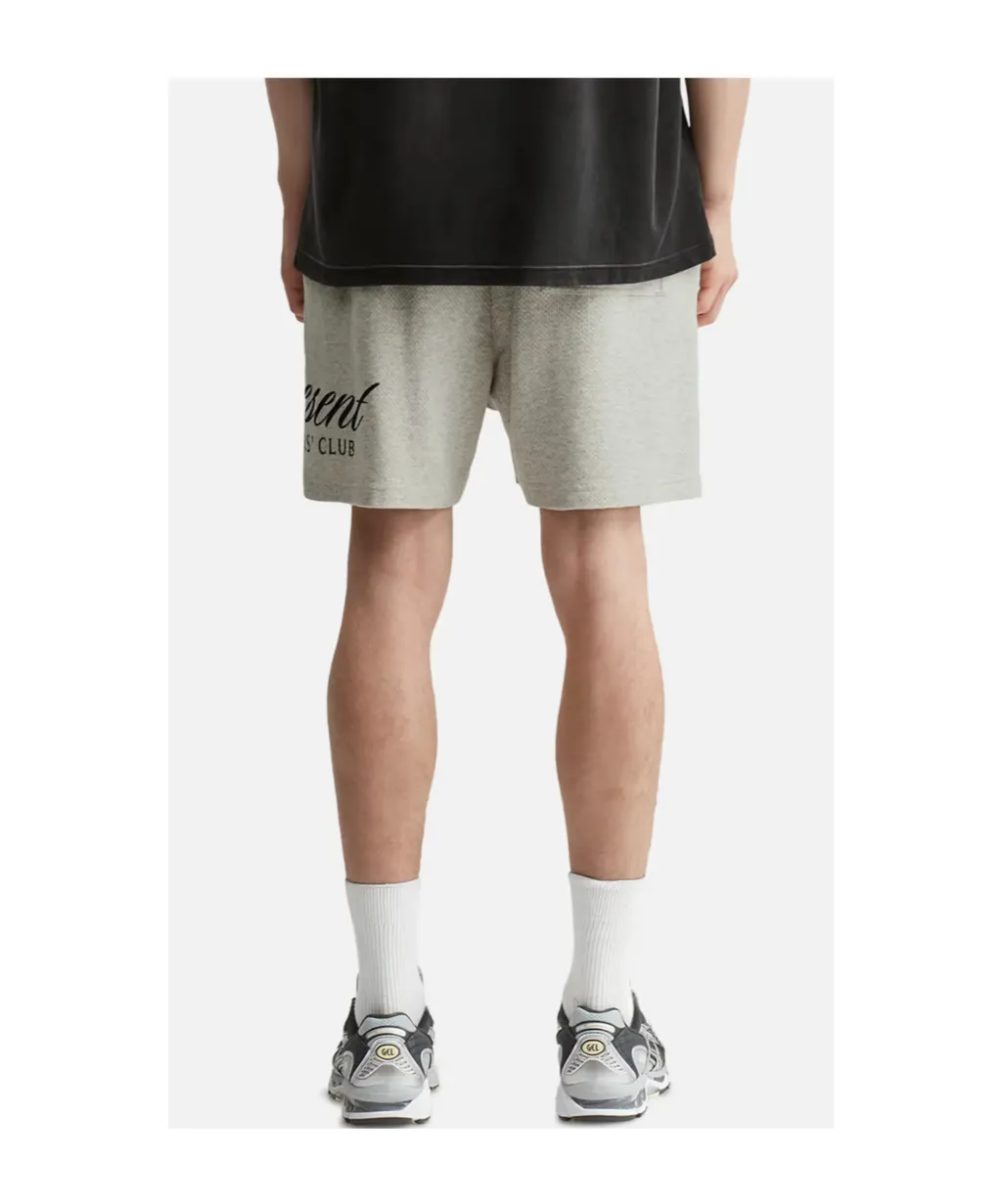Represent Logo Printed Straight-Hem Shorts