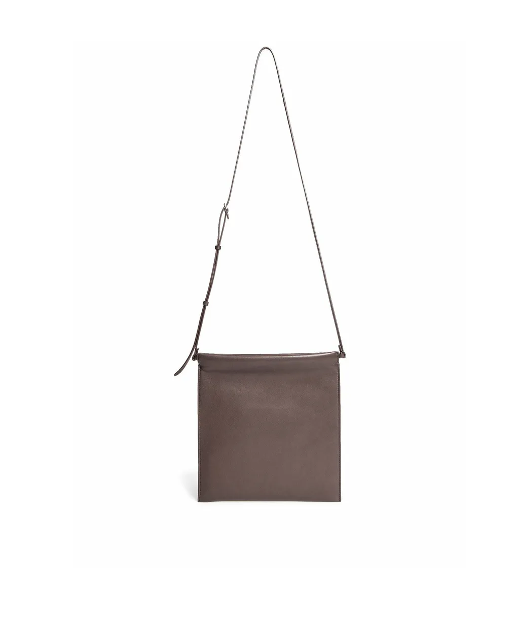 Zip-Open Shoulder Bag