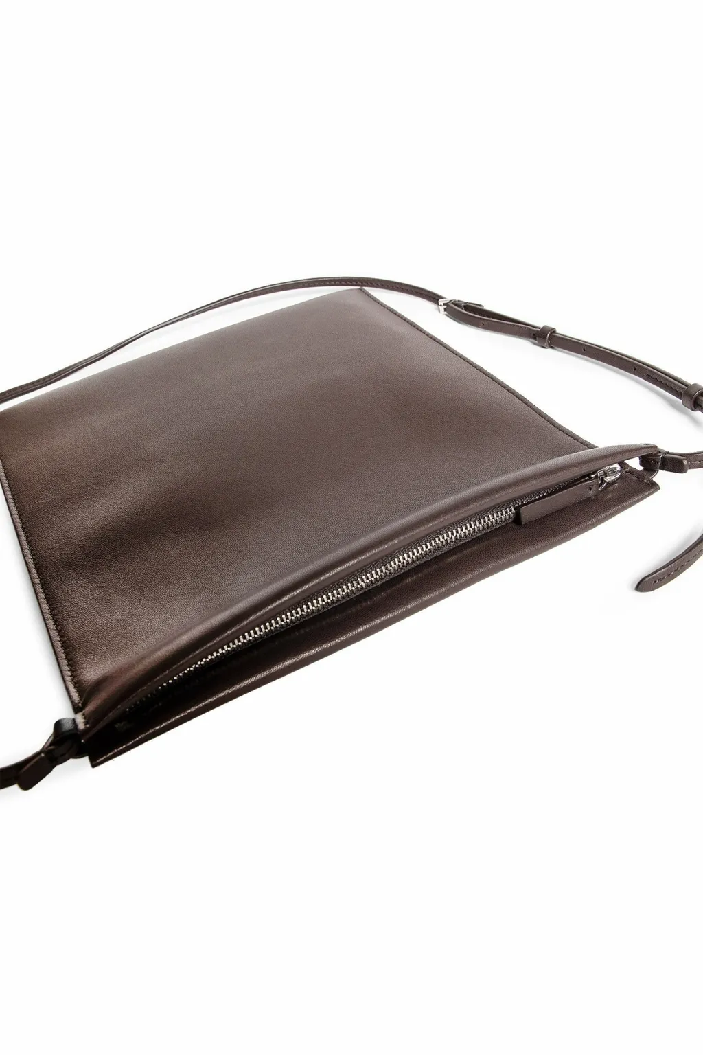 Zip-Open Shoulder Bag