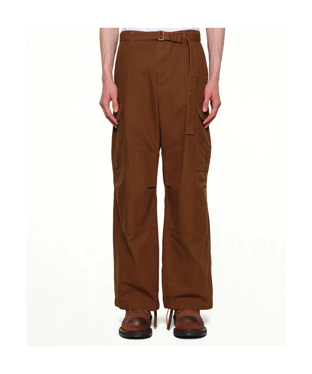 Casual Pants With Belt Loops