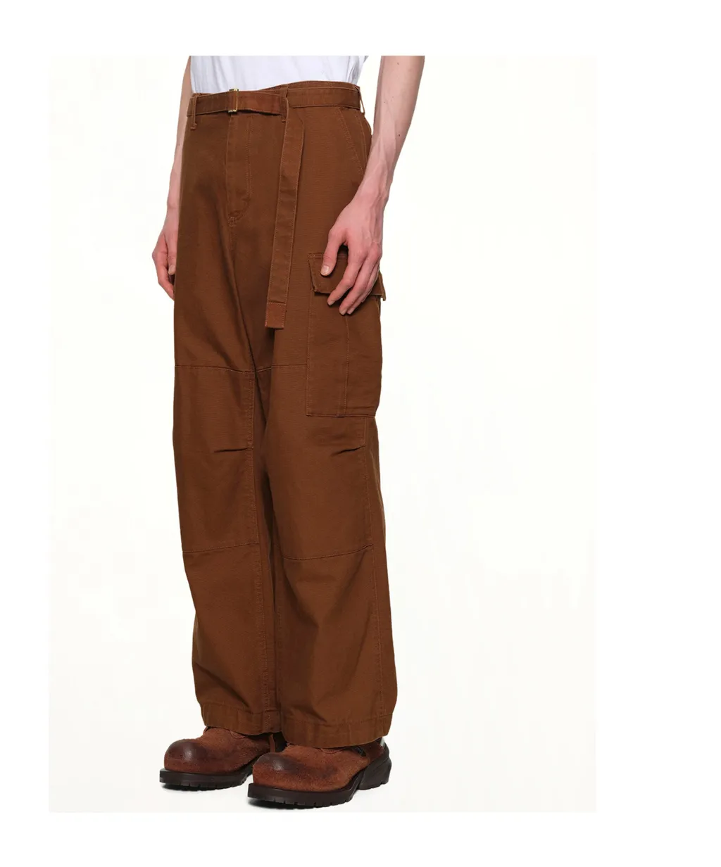 Casual Pants With Belt Loops