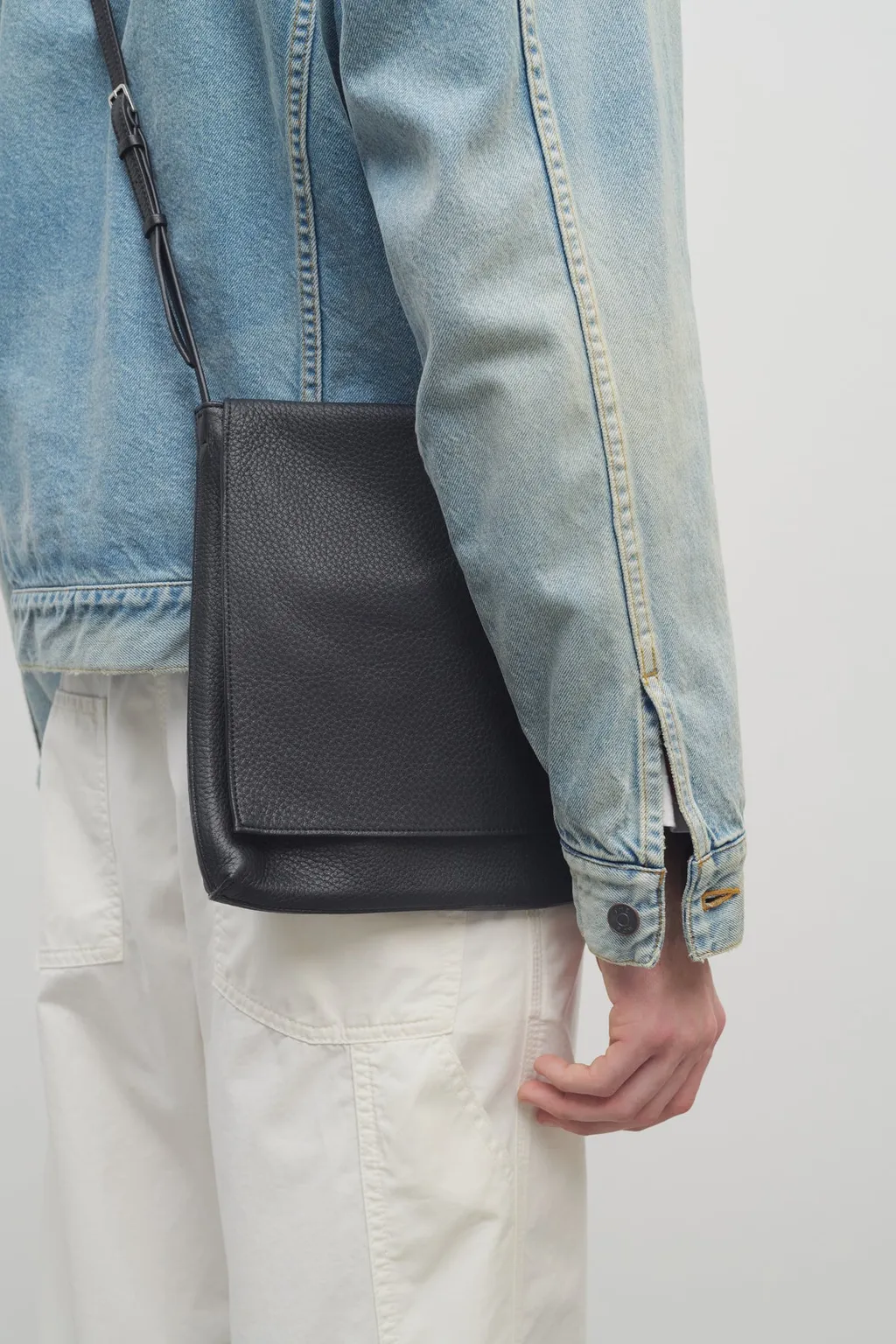 Nan Leather Crossbody Bag
