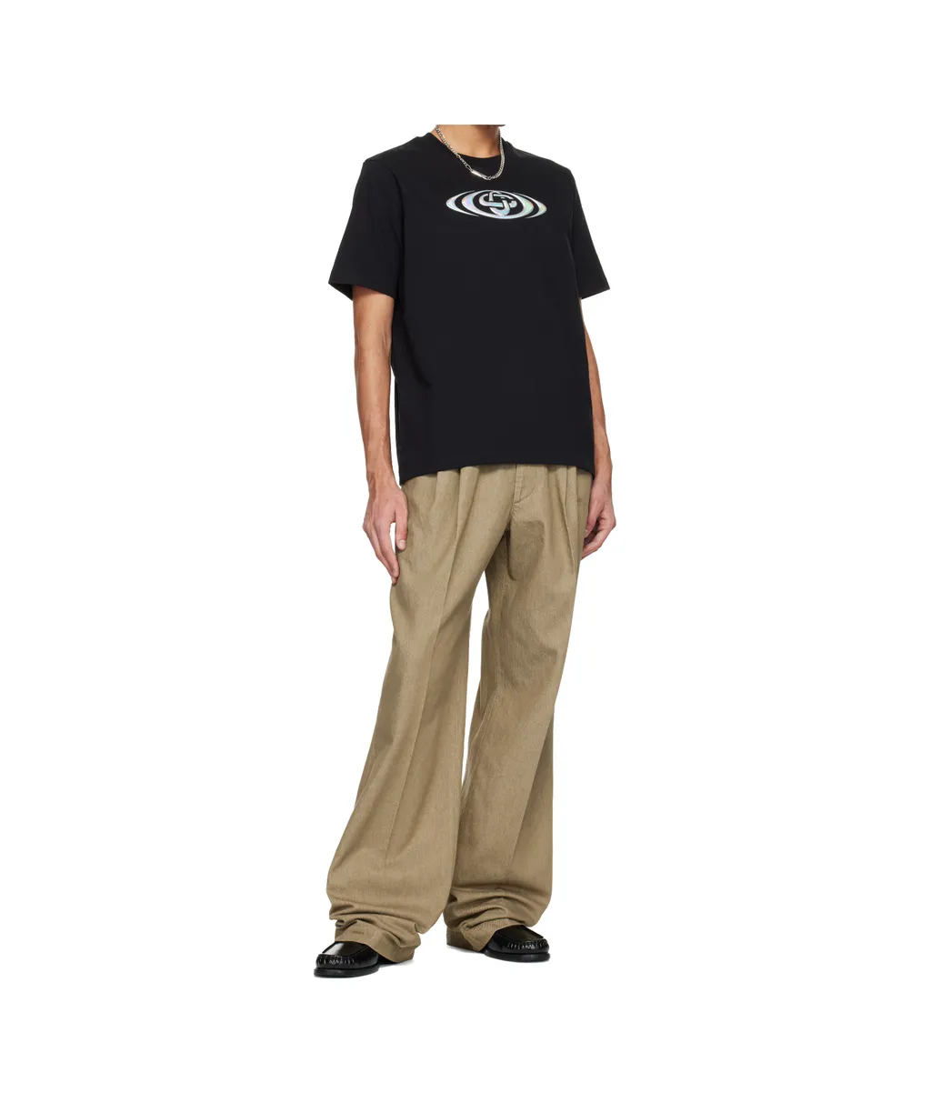 Twisted Logo Short-Sleeved T-Shirt