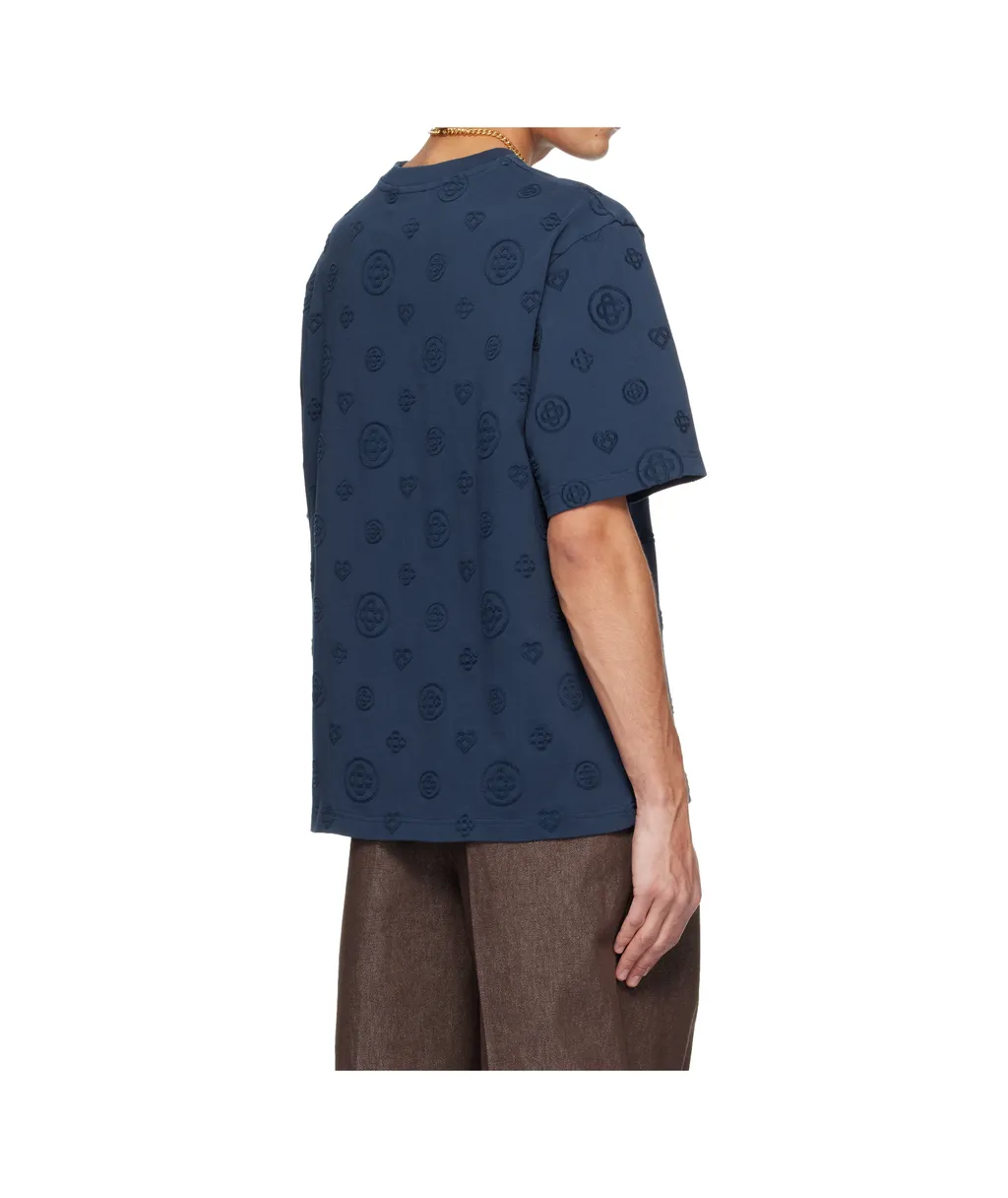Appliqué Letter Pattern T-Shirt