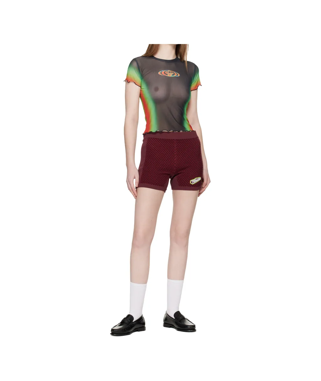 Printed Mesh T-Shirt