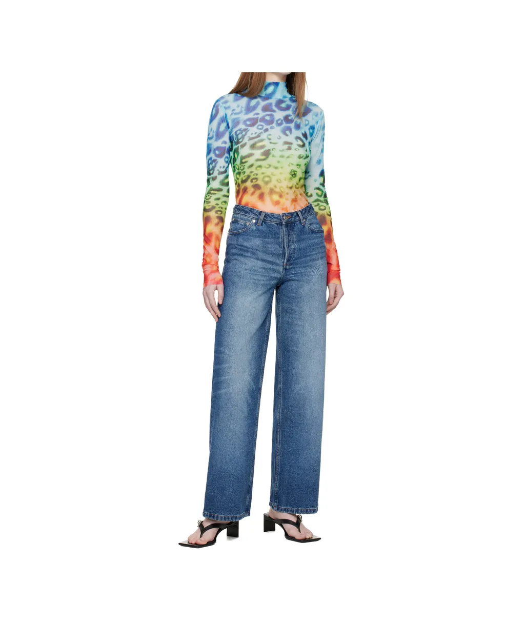 Printed Mesh T-Shirt