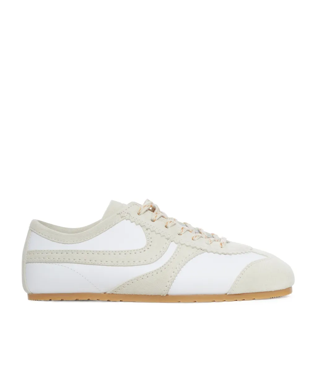 Patchwork Design Sneakers