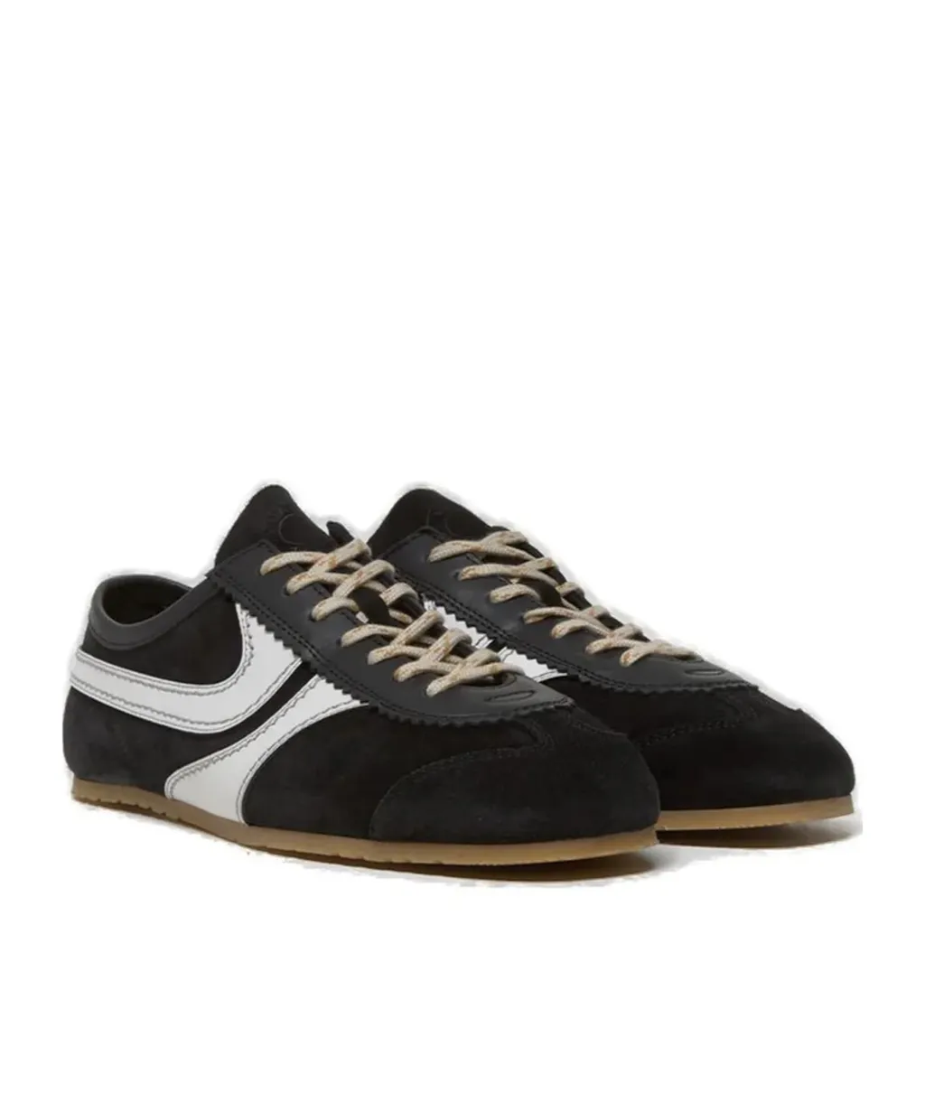 Dries Van Noten Panelled Lace-Up Sneakers
