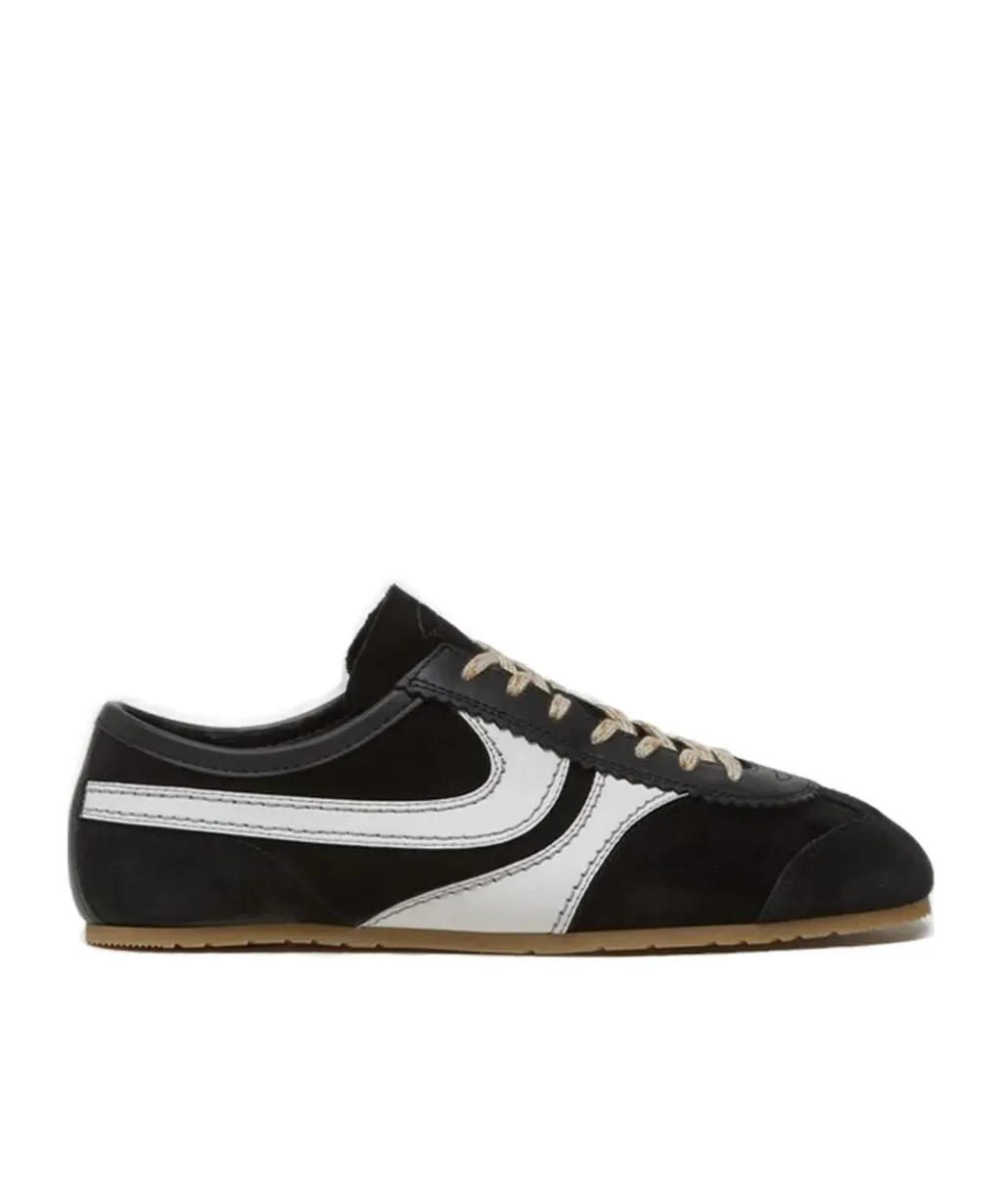 Dries Van Noten Panelled Lace-Up Sneakers