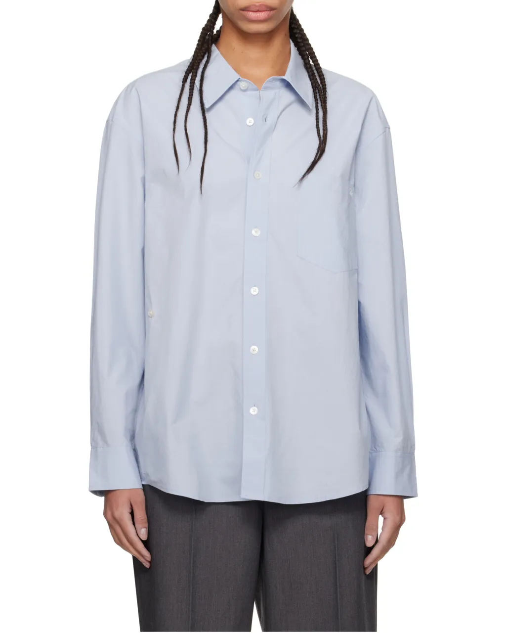 Dunst Shirt With Front Pocket And Logo