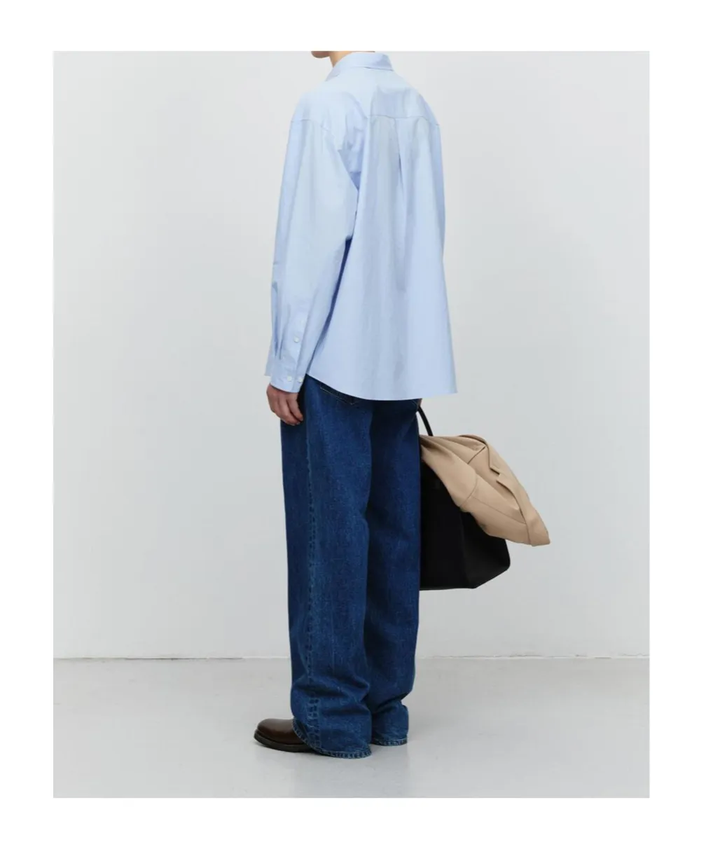 Dunst Shirt With Front Pocket And Logo