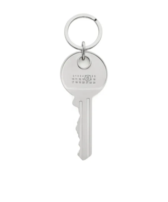 Mm6 Maison Margiela Engraved Detail Key Keyring