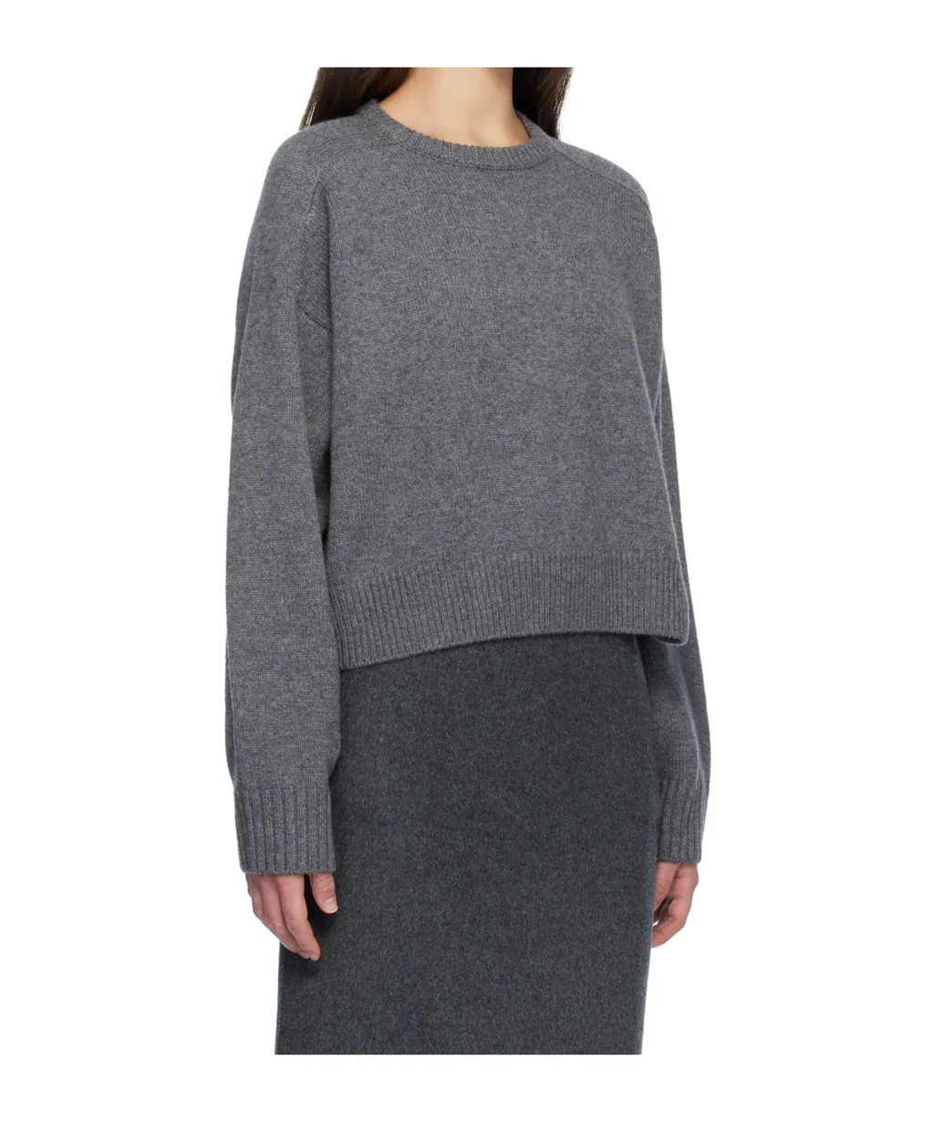 Bruzzi Lds Cropped Sweater