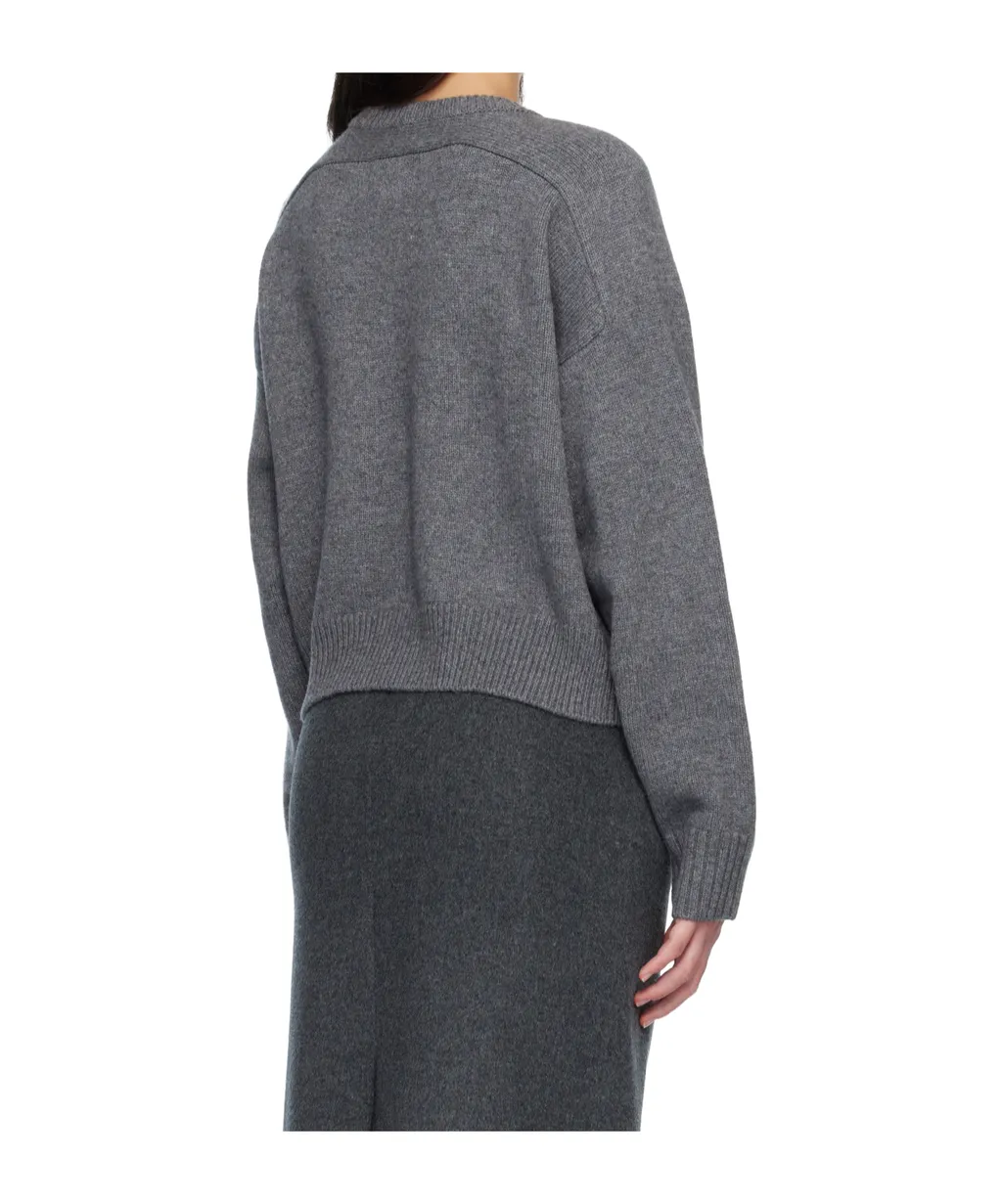 Bruzzi Lds Cropped Sweater