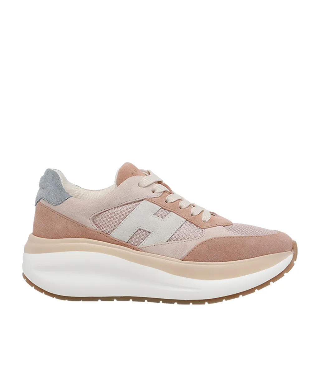 Hogan Platoform Lace-Up Sneakers