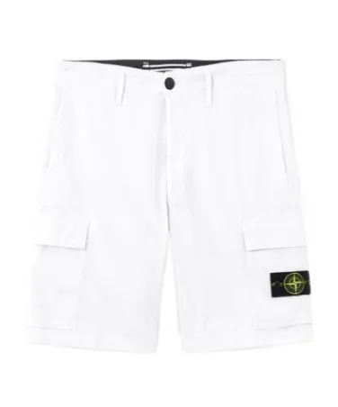 Stone Island Regular Fit Cargo Bermuda Shorts