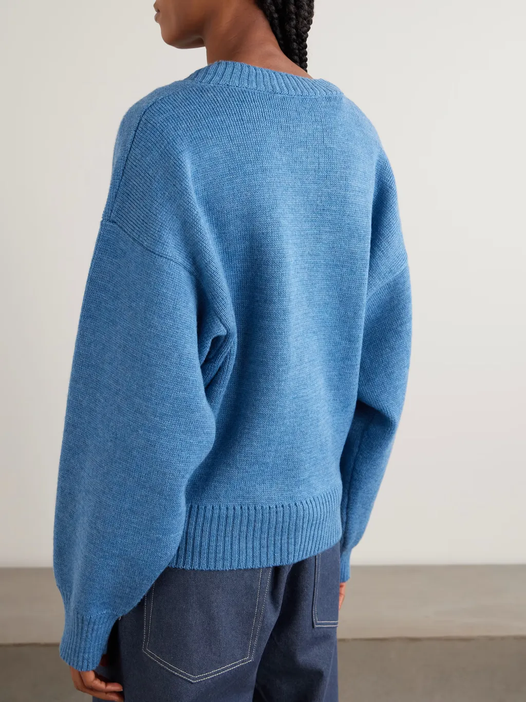 V-Neck Wool Sweater