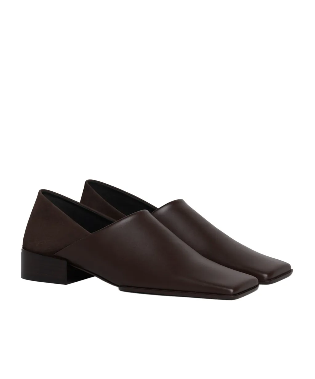 Square-Toe Dress Shoes