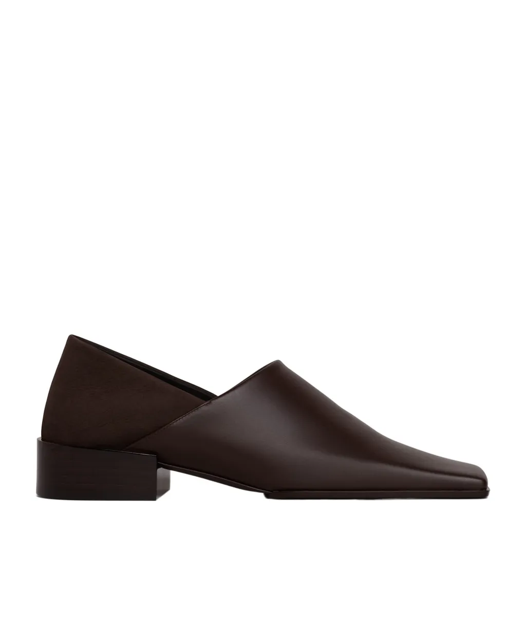 Square-Toe Dress Shoes