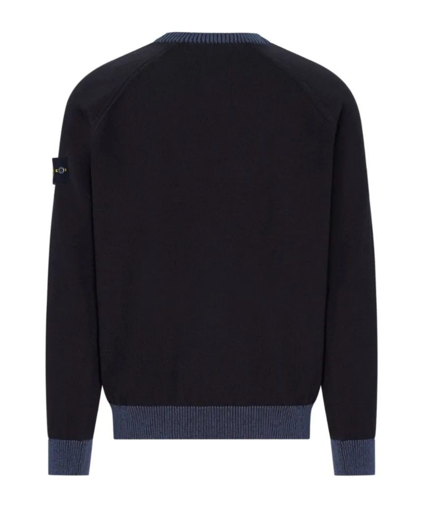 Stone Island Logo Patch Crewneck Jumper