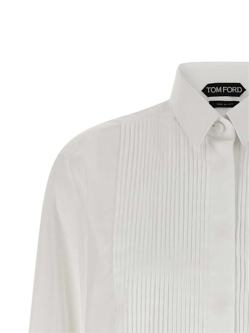 Tom Ford Plastron Pleated Shirt