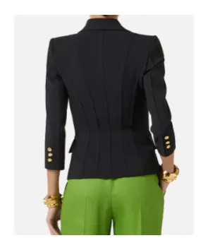 Elisabetta Franchi Double-Breasted Jacket