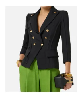 Elisabetta Franchi Double-Breasted Jacket