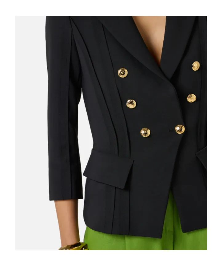 Elisabetta Franchi Double-Breasted Jacket