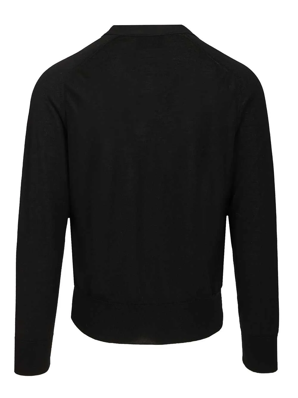 Long-Sleeved Knitted Shirt