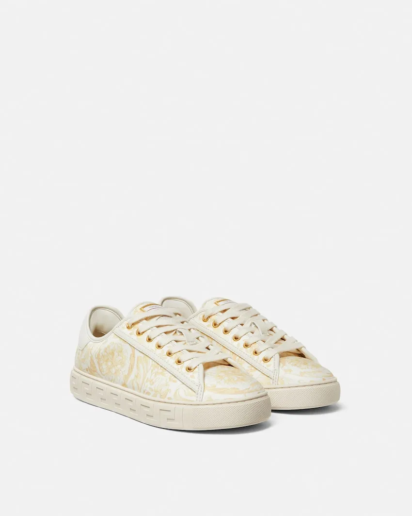 Versace Greca Printed Sneakers