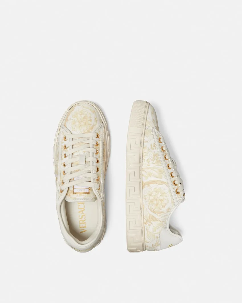 Versace Greca Printed Sneakers
