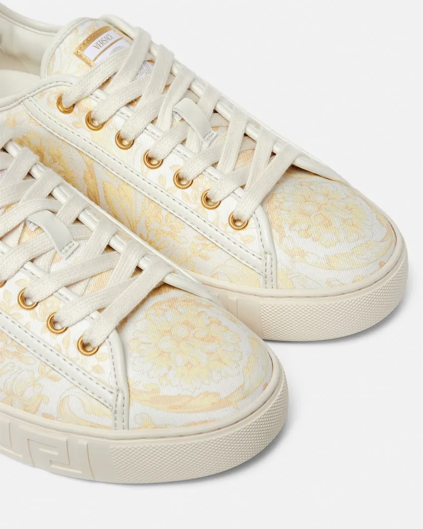 Versace Greca Printed Sneakers
