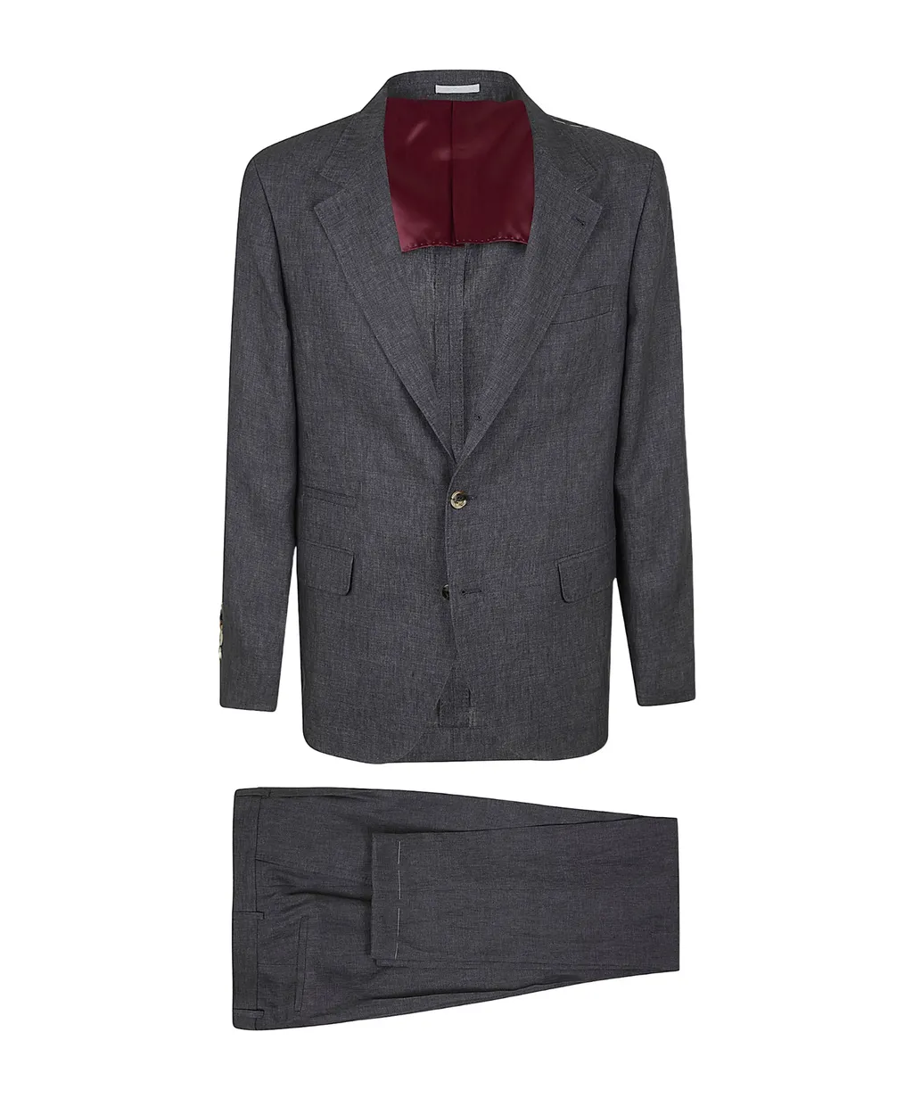Brunello Cucinelli Single-Breasted Suit Set