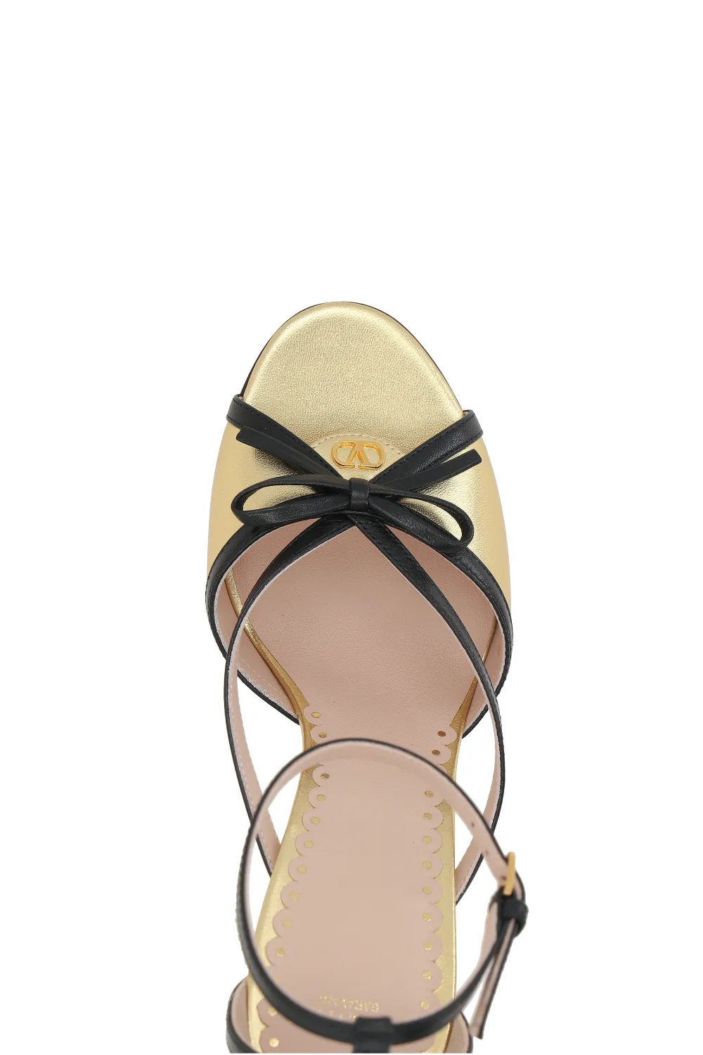 Valentino Vlogo Signature Bow Detailed Sandals
