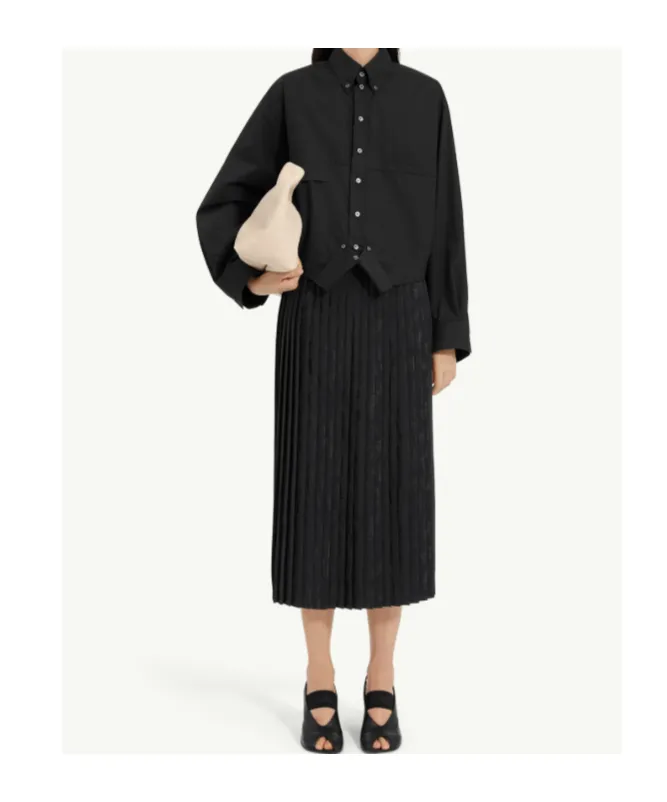 Mm6 Maison Margiela Mirrored Poplin Shirt