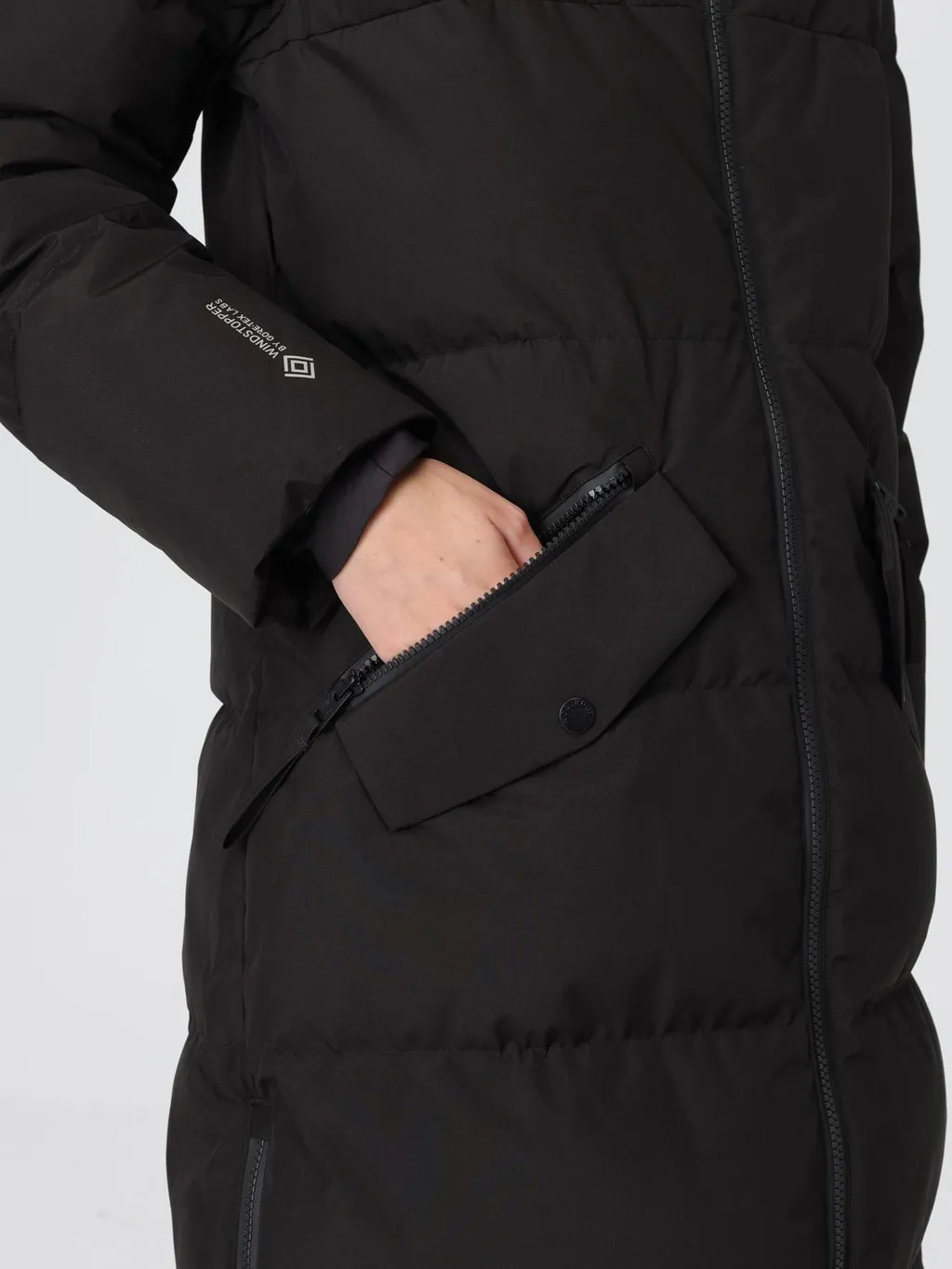 Woolrich Gtx Zip-Up Coat
