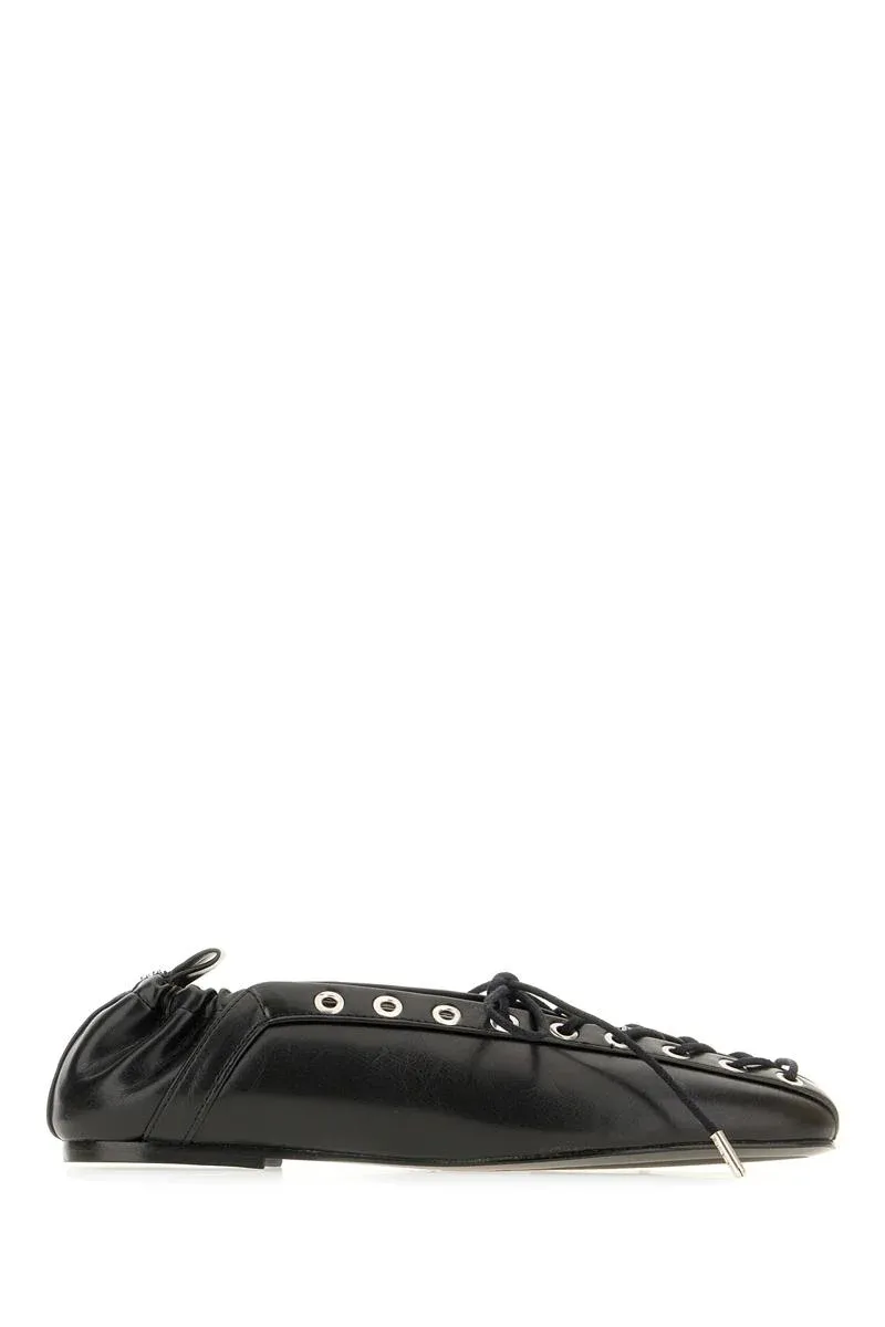 Lace-Up Ballet Shoes