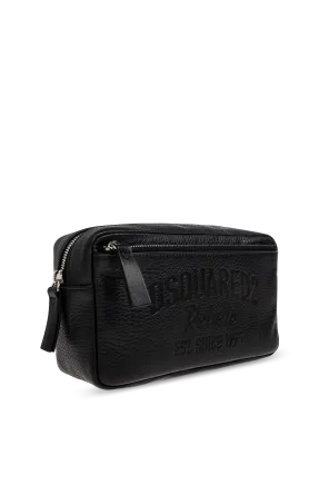 Dsquared2 Logo Embossed Wash Bag