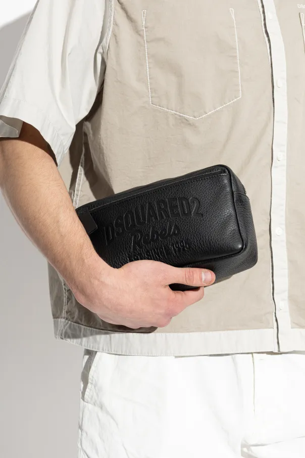 Dsquared2 Logo Embossed Wash Bag
