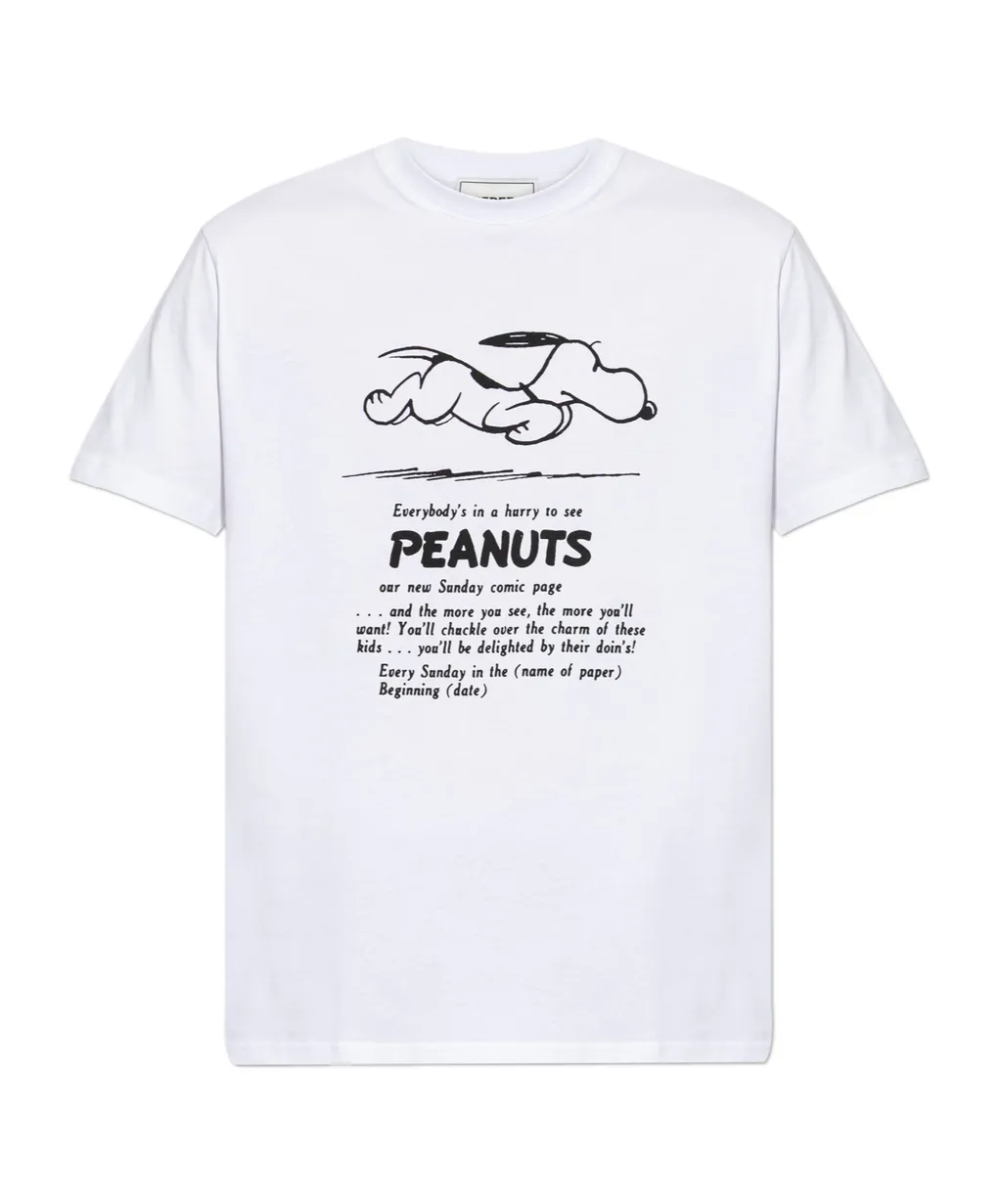 Iceberg Peanuts Printed Crewneck T-Shirt