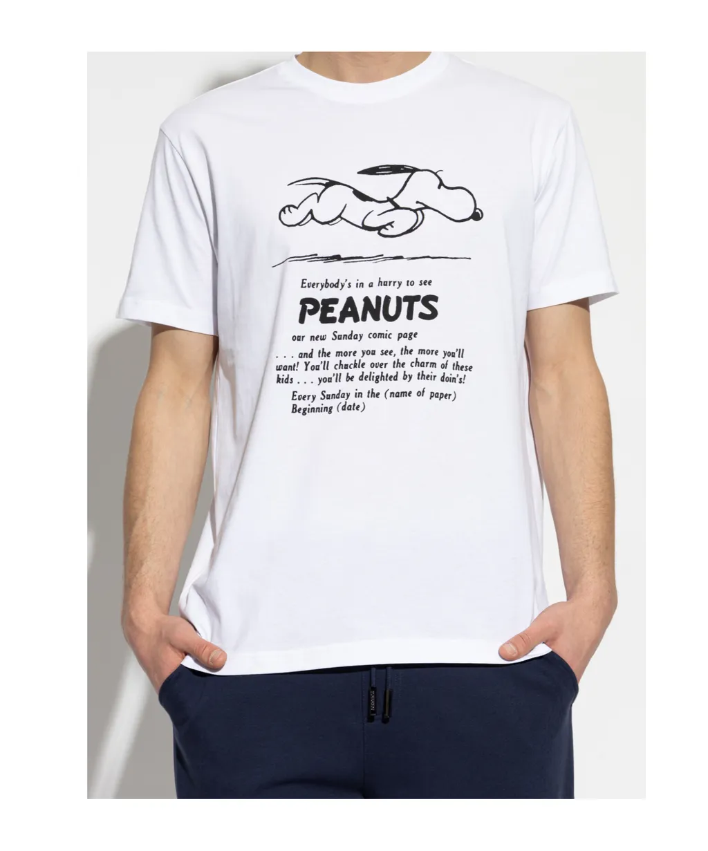 Iceberg Peanuts Printed Crewneck T-Shirt