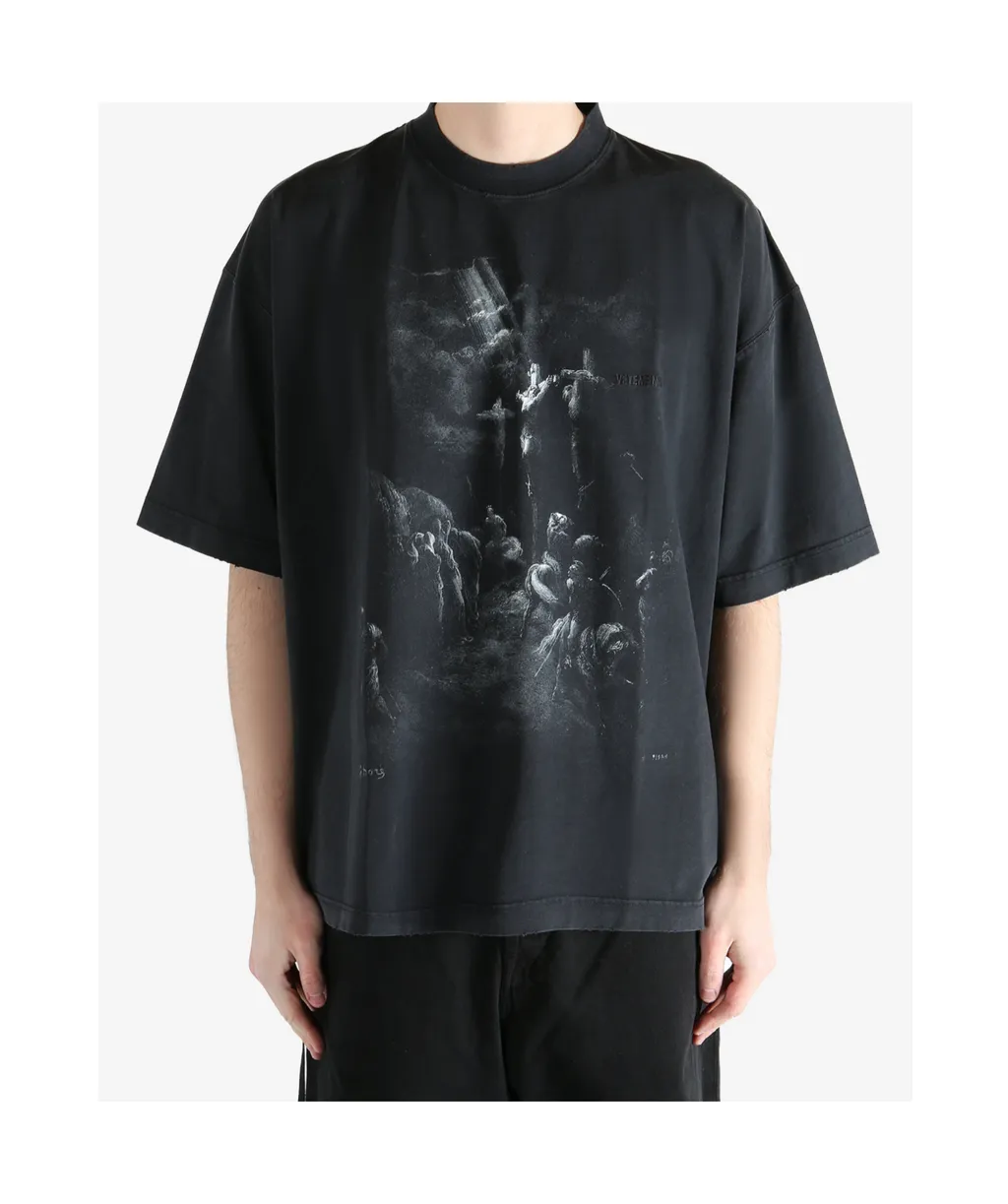 Graphic Distressed T-Shirt