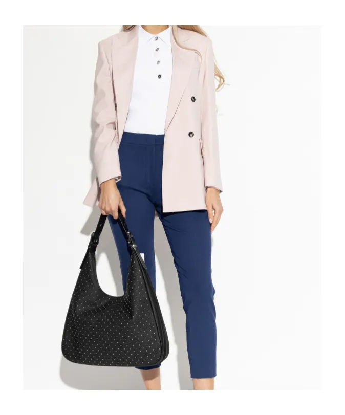 Buttoned Collared Polo Top