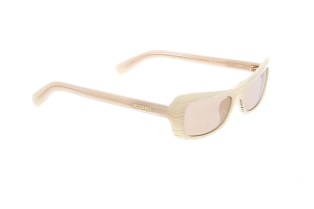 Jacquemus X Linda Farrow Capri Rectangle Frame Sunglasses