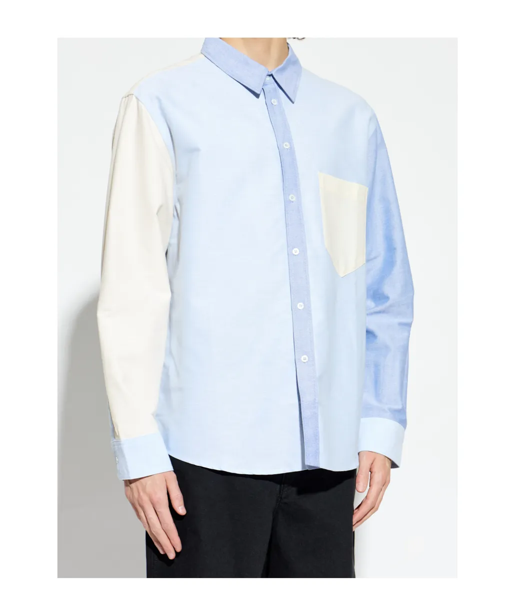 Isabel Marant Nathael Patchwork Oxford Shirt