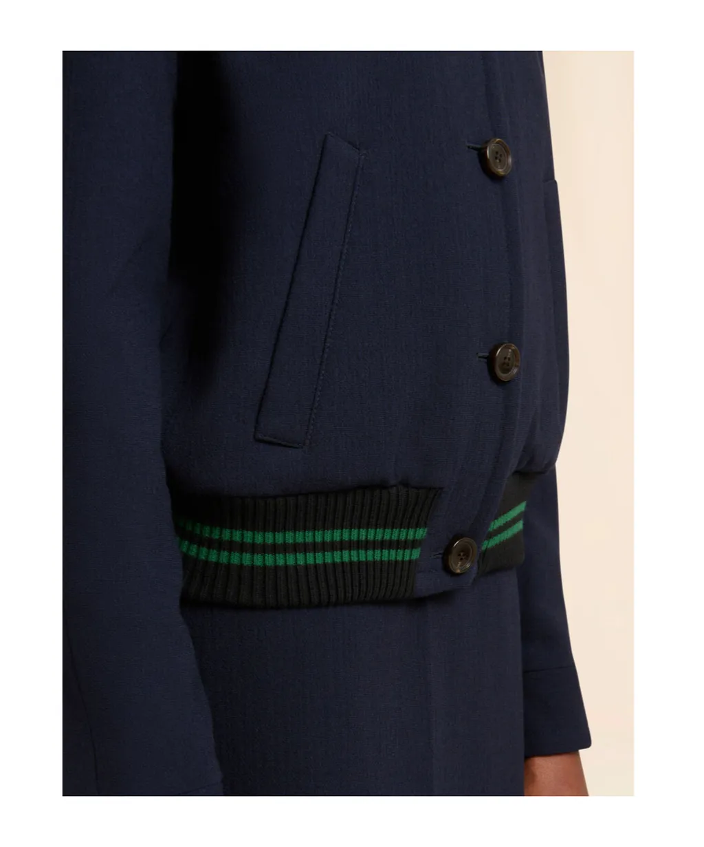Marni Button-Up Bomber Jacket