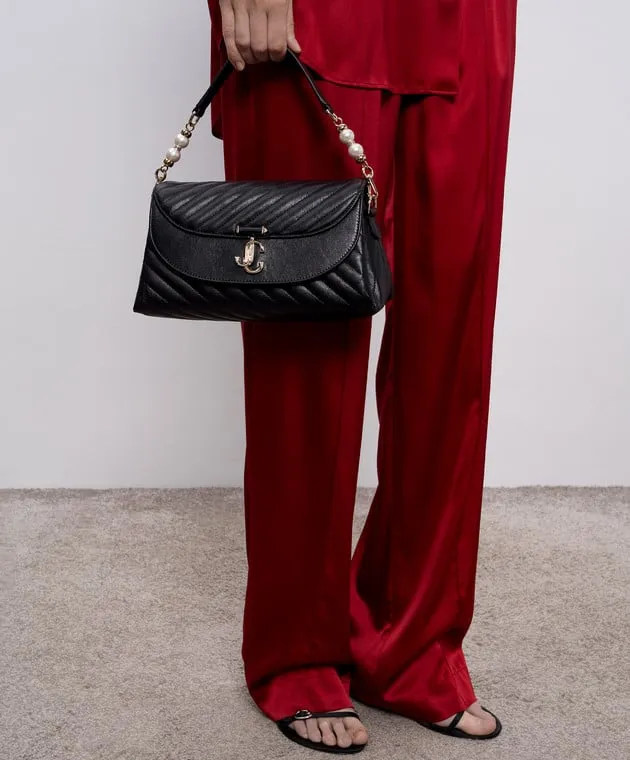 Jimmy Choo Avn Curve Shoulder Bag