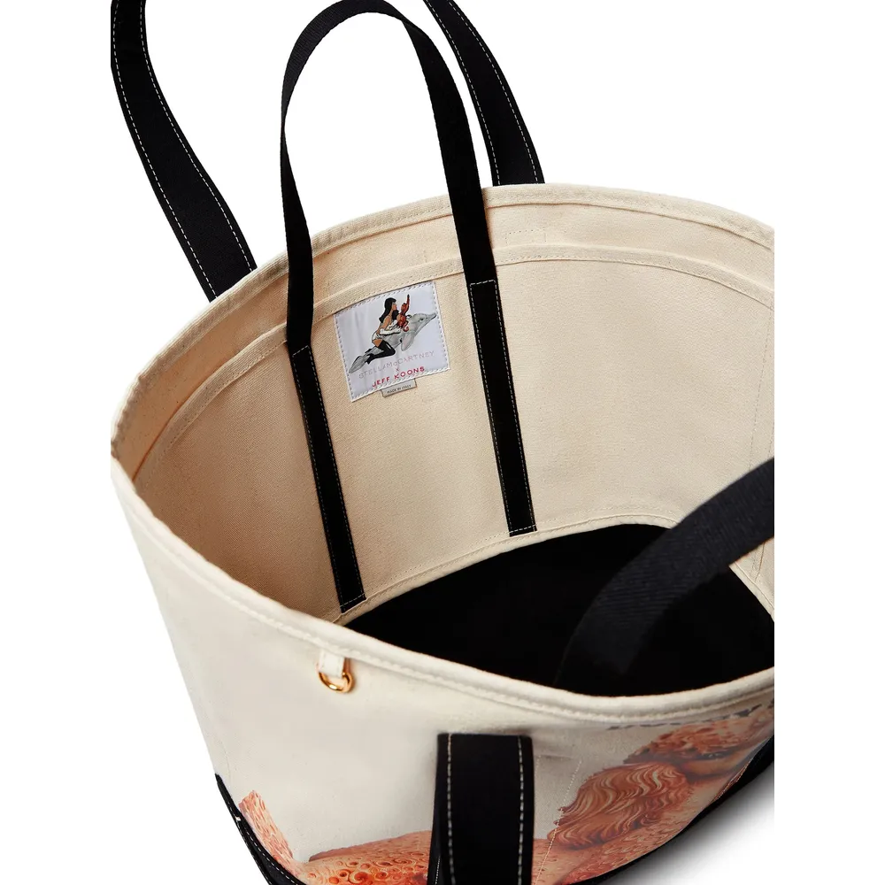Dog-Print Tote Bag