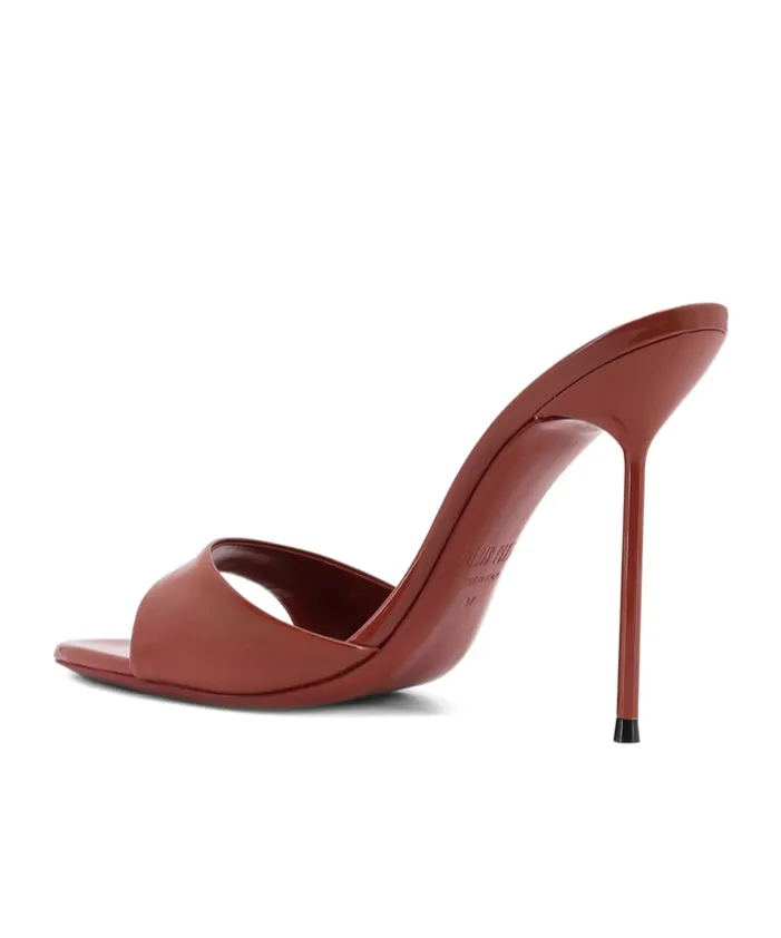 Round-Toe High-Heeled Sandals