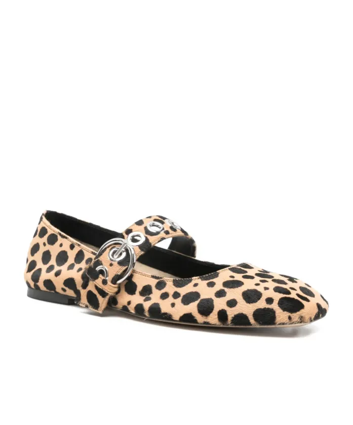 Square-Toed Ballet Flats